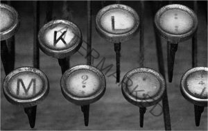 182 Lori Henderson_Patterns and Textures SALON MONOCHROME_Typewriter keys_Honorable Mention