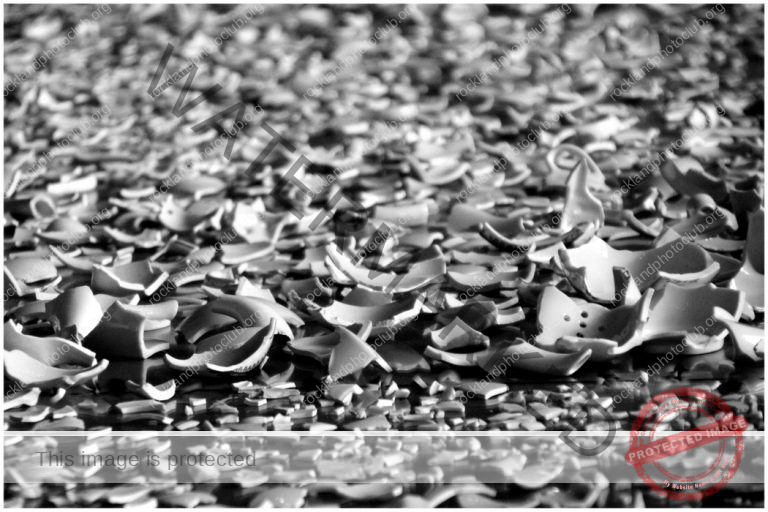 207 Betty Forkin_Macro and Closeup SALON MONOCHROME_Broken China_Award